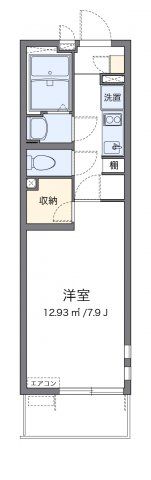 クレイノかもめの間取り画像