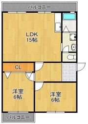 メモリー東貫の間取り画像