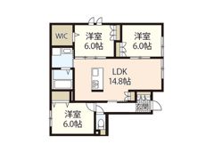 Ciel神田山の間取り画像