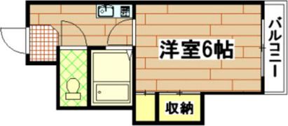 コーポTKMの間取り画像