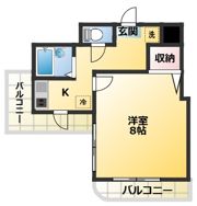 アイル阿佐ヶ谷弐番館の間取り画像