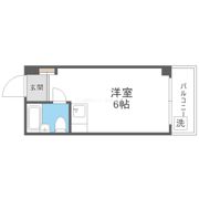 銀玉ハイツの間取り画像