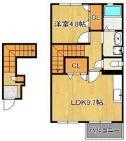 アレッジオKの間取り画像