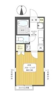 ムーンライトの間取り画像