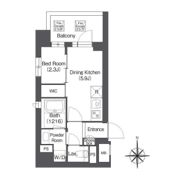 コンフォリア森下サウスの間取り画像