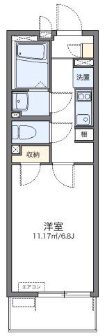 レオネクストカサミラⅡの間取り画像