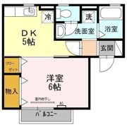 ファンテール Cの間取り画像