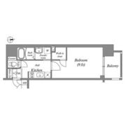 プレサンス堺筋本町駅前の間取り画像