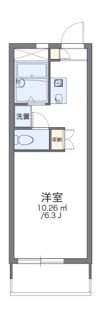 レオパレスグリーンハイツBの間取り画像