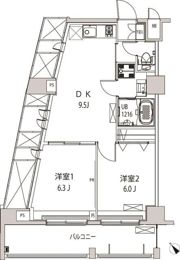 グローリア十条の間取り画像