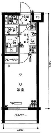 スカイコート練馬平和台の間取り画像