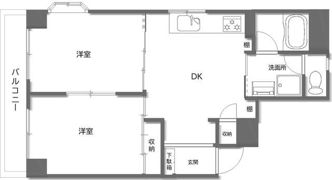 ウイング上福岡の間取り画像
