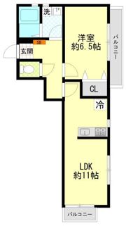 スピカハイツ弘明寺の間取り画像
