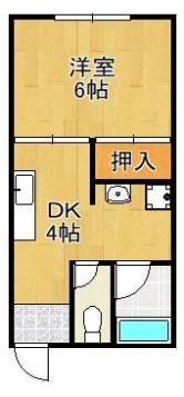 コーポ嵐山口の間取り画像