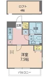 プレラッセの間取り画像