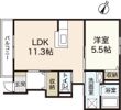メゾンK・Hの間取り画像