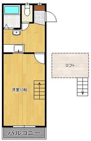 オリエンタル南小倉の間取り画像