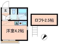 エスポワール西尾久の間取り画像