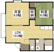 グランドゥールクロズミBの間取り画像