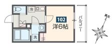 アース所沢の間取り画像