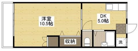 芸南マンションの間取り画像