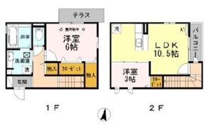 カーサビアンカの間取り画像