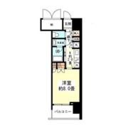 アンビエンテ四ツ橋の間取り画像