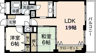 シティコープ幟町の間取り画像