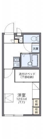 レオパレスBM Ⅰの間取り画像