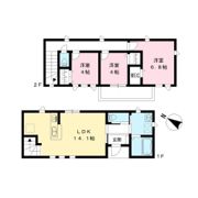 ピエ デュ ポントの間取り画像
