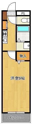 クレベール皇后崎の間取り画像