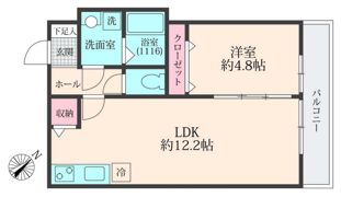 ミリアビタ稲毛東の間取り画像