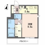 リガーレ中井の間取り画像