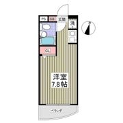 ポルシェ的場の間取り画像