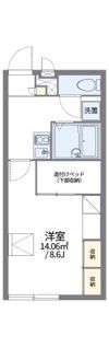レオパレスシャイニーハイツNの間取り画像