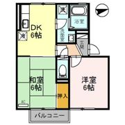グリーンウェル Cの間取り画像