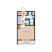 アルク二日町の間取り画像