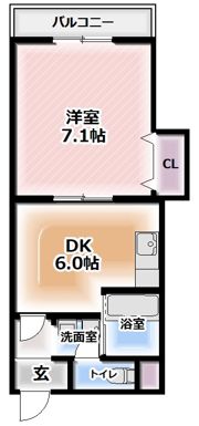 ボナールシュエットの間取り画像