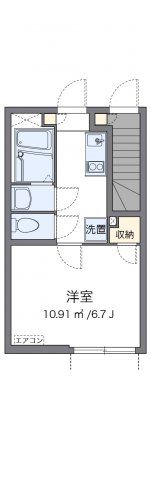 クレイノ葵芳 2号館の間取り画像