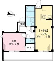 ビューノ芦花の間取り画像