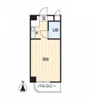 アルファ富田町の間取り画像