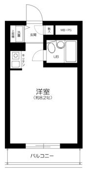 ハイネスプラザ新宿5の間取り画像