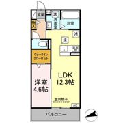 D-Hills佐藤Ⅲの間取り画像