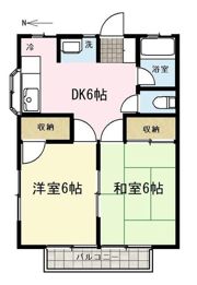 シャルムⅡの間取り画像