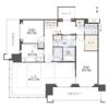 グラングリーン大阪 THE NORTH RESIDENCEの間取り画像