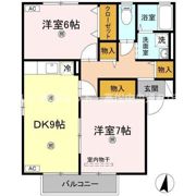 ダイワレイク B棟の間取り画像