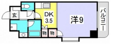 クロスデータビル73の間取り画像