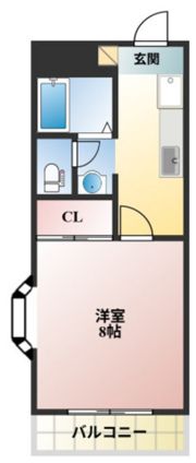 メゾンサンシャインの間取り画像