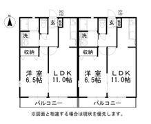 フリーダムの間取り画像