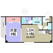 メゾンリュートⅡ番館の間取り画像